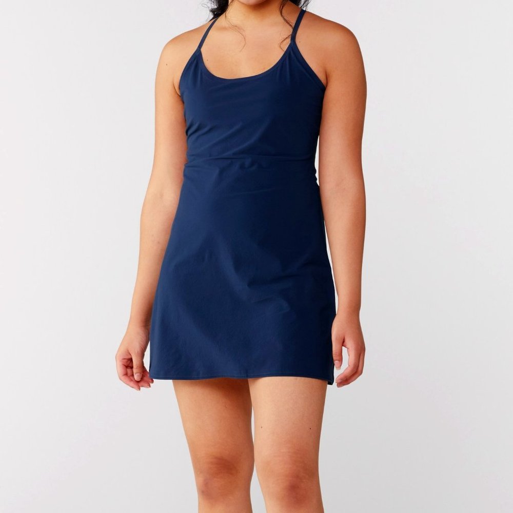 Outdoor Voices Navy Mini Dress